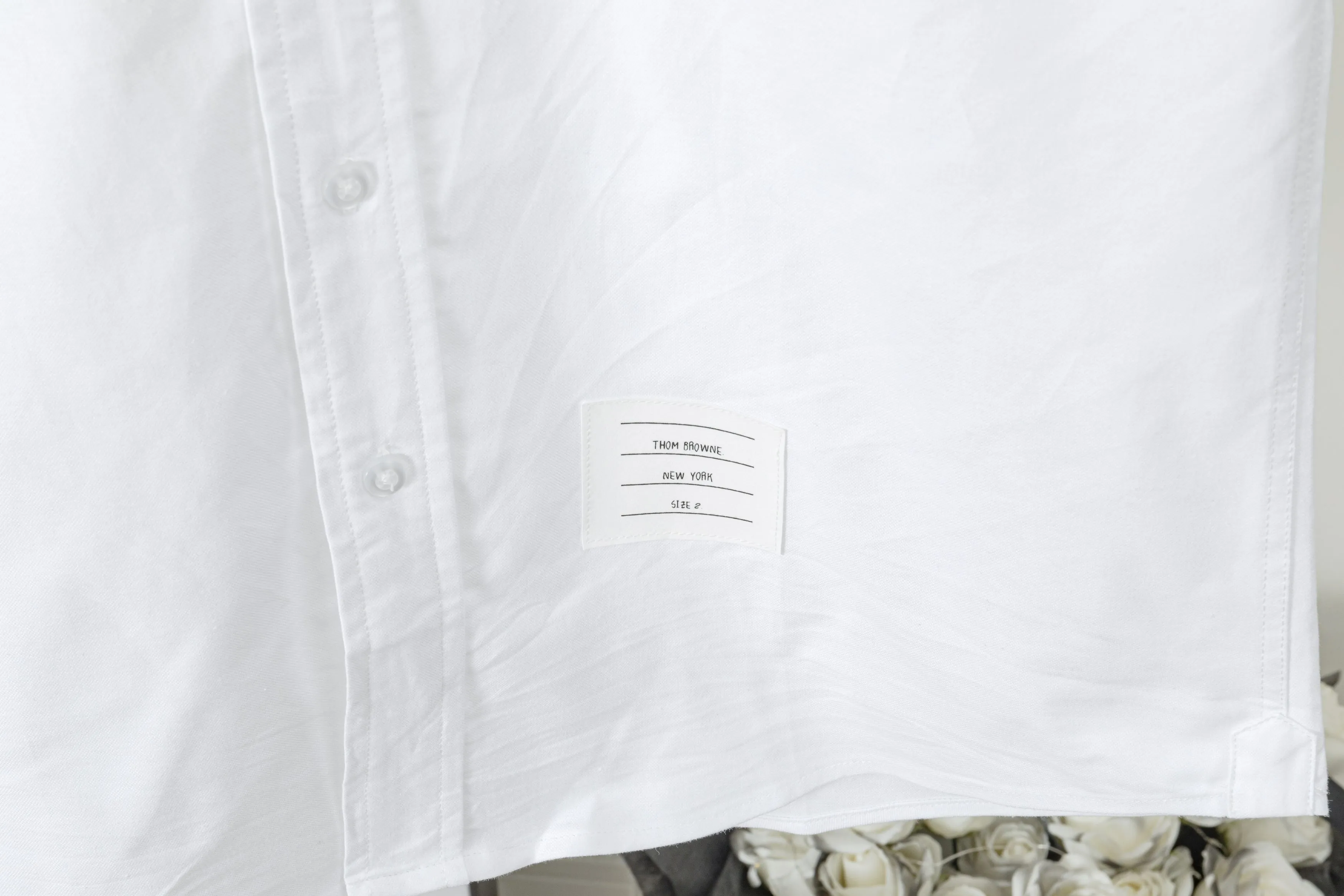 𝑻𝒉𝒐𝒎 𝑩𝒓𝒐𝒘𝒏𝒆 🇳🇱 New Arrival THOM BROWNE .Classic Classic Authentic Quality Same Style ：0/1/2/3/4 ：White